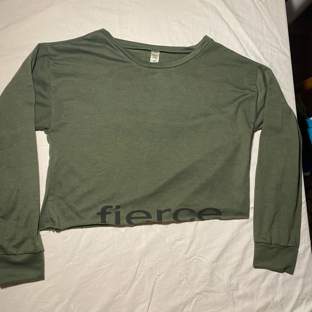 Crop top long sleeve